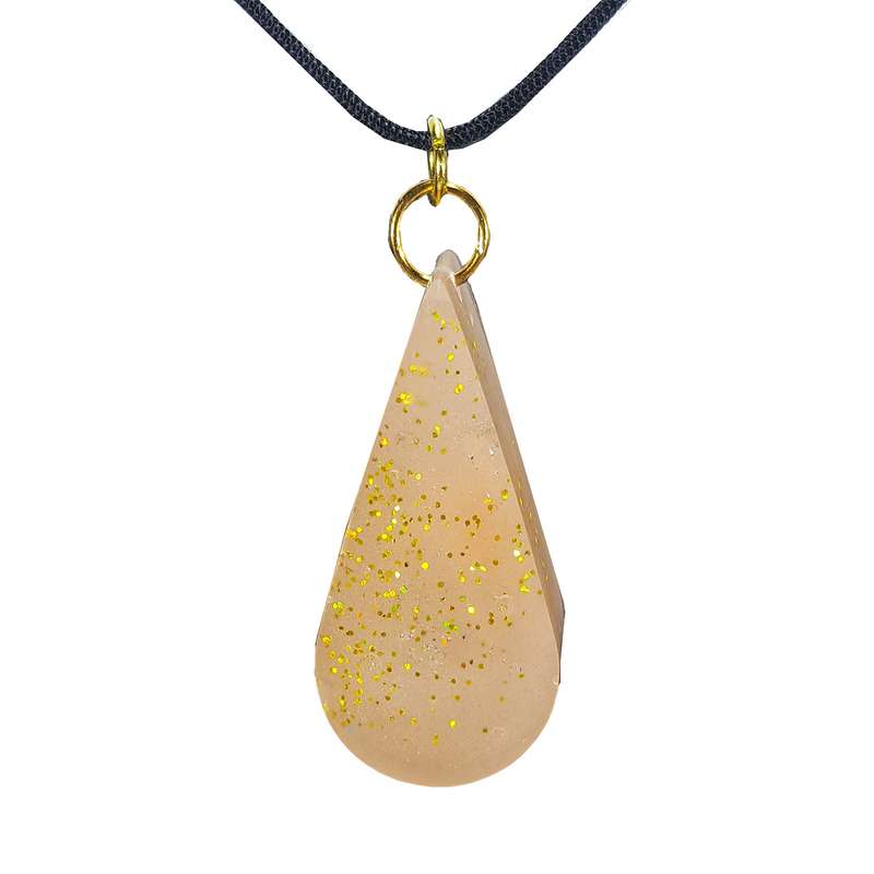 گردنبند دخترانه مدل قطره شب نما دو طرفه گردنبند دخترانه مدل قطره شب نما دو طرفه