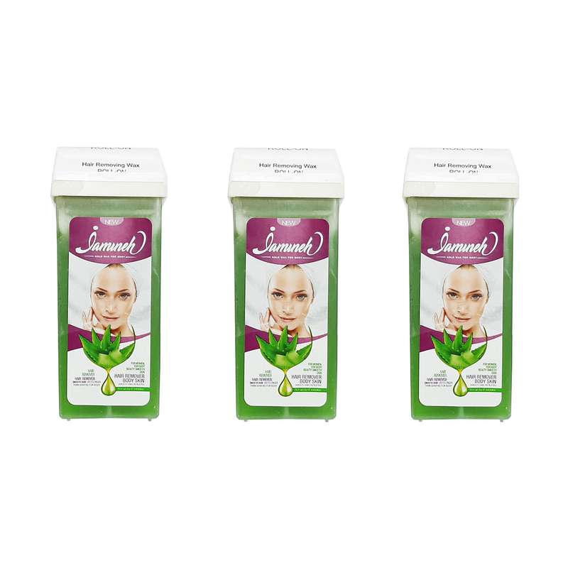 موم موبر ژامینه مدل Aloevera وزن 150 گرم مجموعه 3 عددی