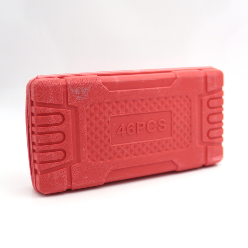 آچار و سری بکس و پیچ گوشتی مدل وایکینگ کد YPGH-46 مجموعه 46 عددی