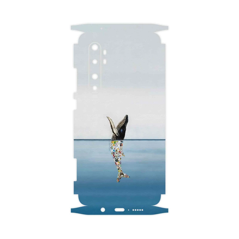 برچسب پوششی ماهوت مدل Collage of Sea Trash-FullSkin مناسب برای گوشی موبایل شیائومی Mi Note 10 Lite