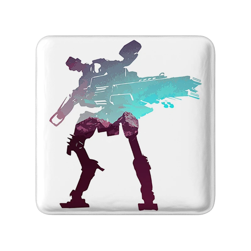 مگنت خندالو طرح بازی تایتان فال (Titanfall) مدل مربعی کد 32616