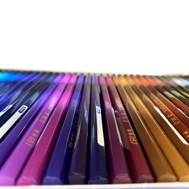 مداد رنگی 72 رنگ ام کیو کد  00072G