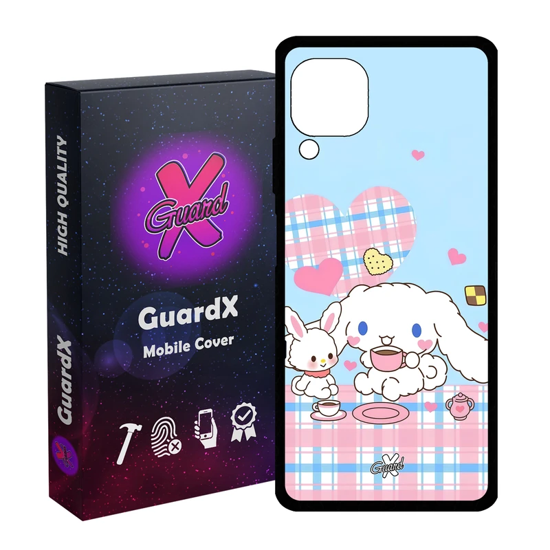 کاور گارد ایکس طرح خرگوش مدل Glass10508 مناسب برای گوشی موبایل هوآوی Nova 7i / Nova 6 SE / P40 Lite