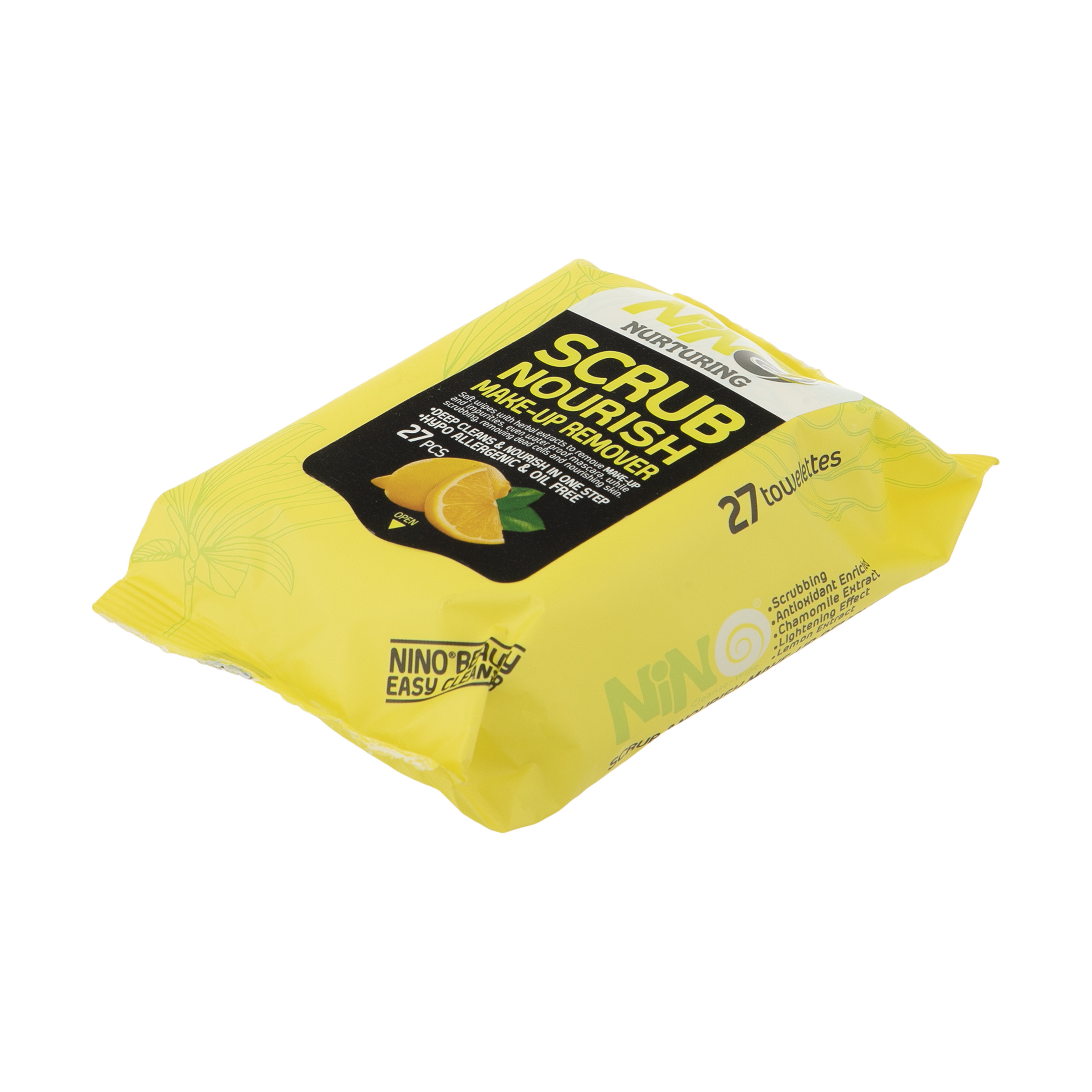 دستمال مرطوب نینو مدل Lemon بسته 27 عددی دستمال مرطوب نینو مدل Lemon بسته 27 عددی
