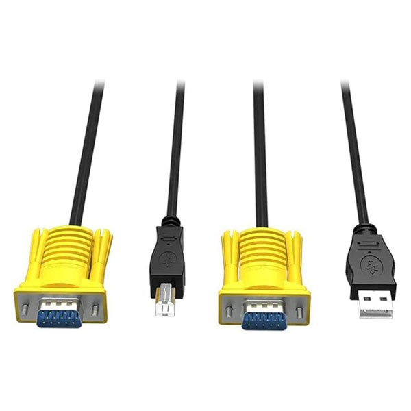 کابل KVM سوییچ اف جی گیر کد FJ-KM0150 طول 1.5 متر