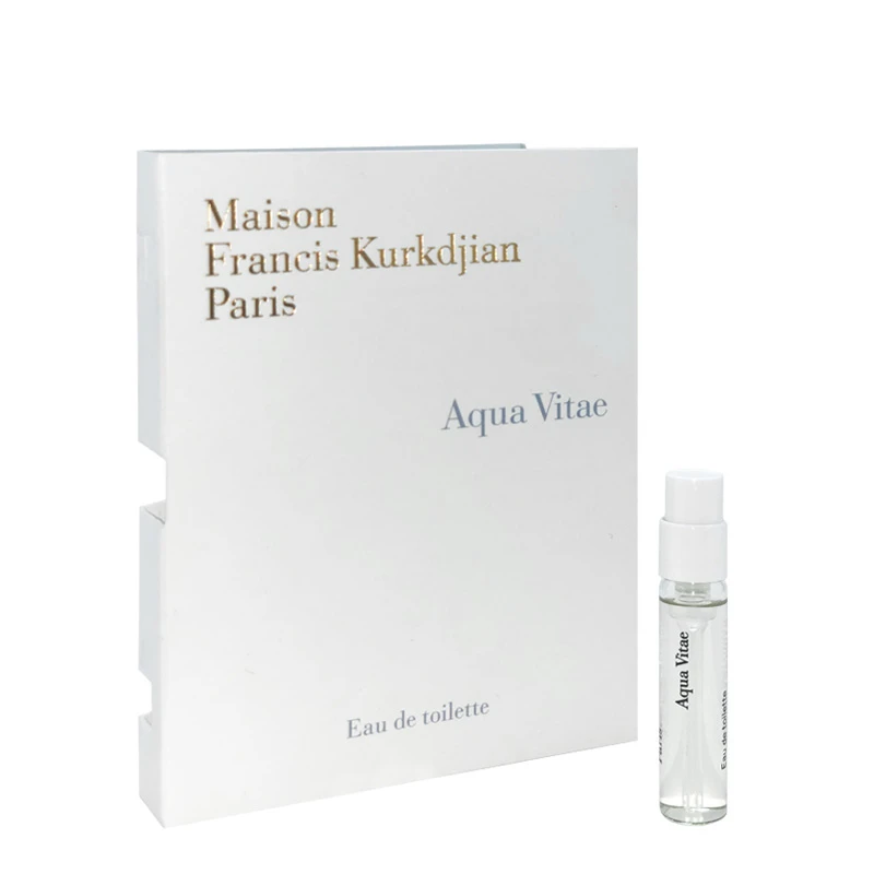 عطر جیبی میسون فرانسیس کورکجان مدل Aqua Vitae  با رایحه خنک حجم 2 میلی‌لیتر