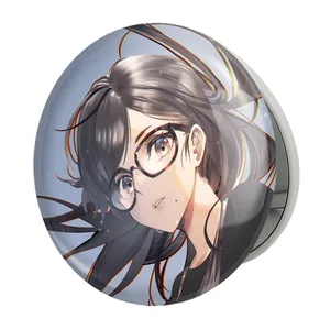 آینه جیبی خندالو طرح هیزورو انیمه سامرتایم رندرینگ مدل تاشو کد 24225 