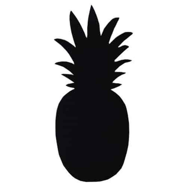 تخته سیاه طرح آناناس سایز 25×11سانتی متر