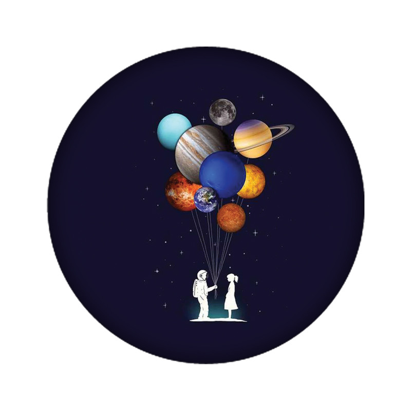 استیکر تزئینی موبایل مدل فضا کد 3426