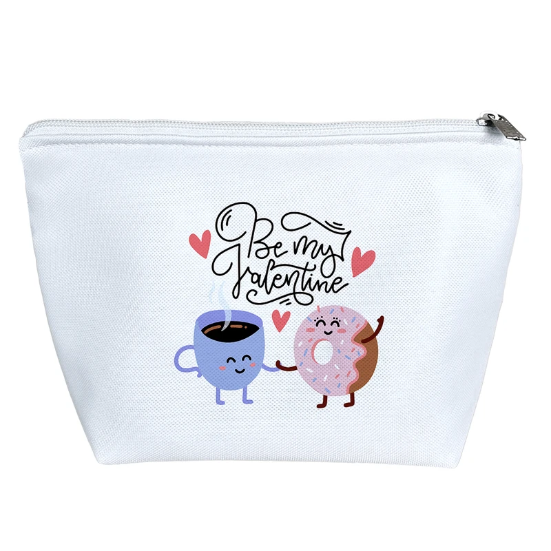 کیف لوازم آرایش دخترانه خندالو مدل چای و دونات کد 1897