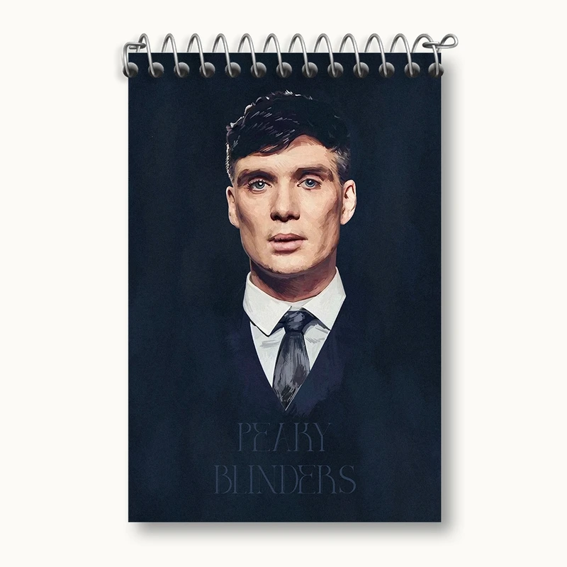 دفتر یادداشت 50 برگ خندالو مدل پیکی بلایندرز (Peaky Blinders) کد F1619
