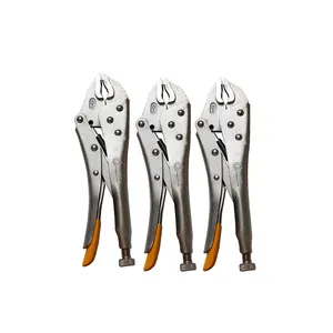 انبر قفلی ویکنز مدل HT - 00100 سایز 10 اینچ مجموعه سه عددی 