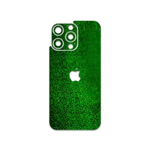 MAHOOT Green-Holographic Cover Sticker for Apple iPhone 15 Pro Max