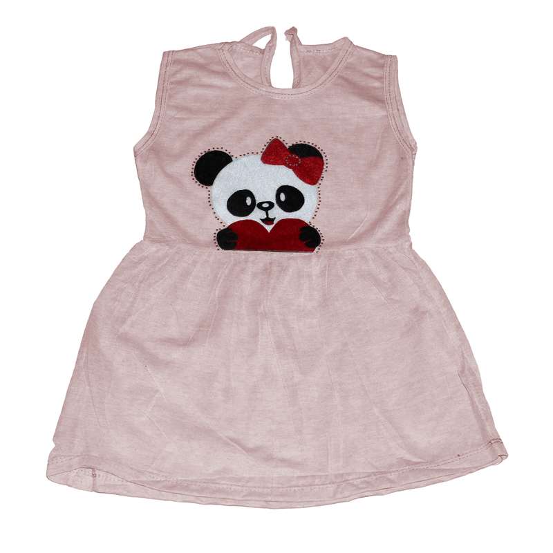 پیراهن دخترانه مدل Panda-pn