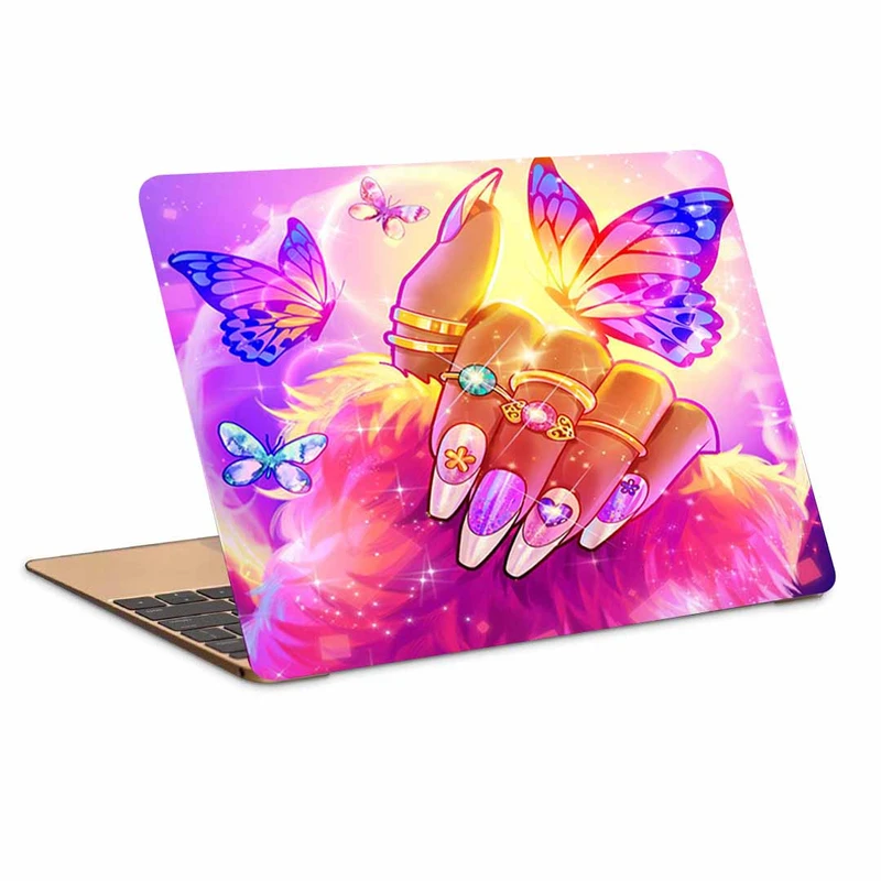 استیکر لپ تاپ طرح نقاشی فانتزی  کد P-1524 مناسب برای لپ تاپ 15 تا 17 اینچ