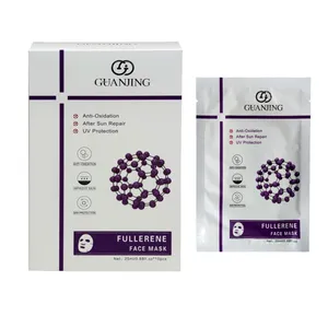 ماسک صورت گوانجینگ مدل FULLERENE حجم 25 میلی لیتر بسته 10 عددی