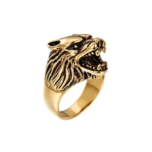 انگشتر مردانه مدل wolf2020