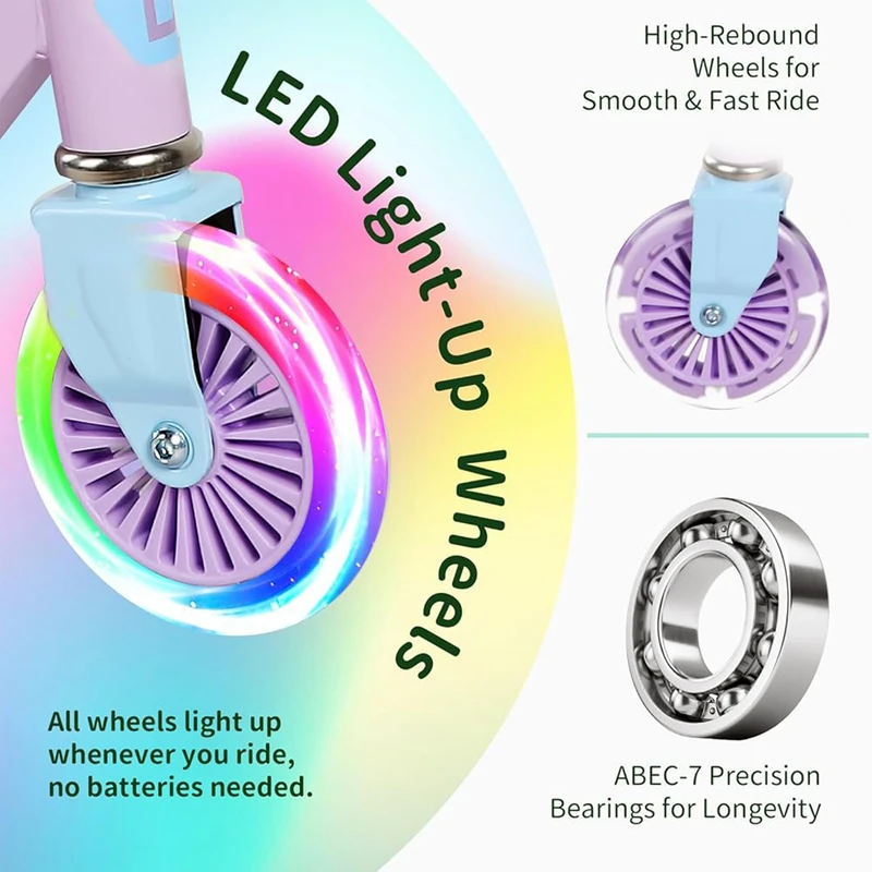 عکس شماره 5 : اسکوتر کودک اسکوتر مدل zjg-606 کد 1887 ظرفیت وزنی 45 کیلوگرم