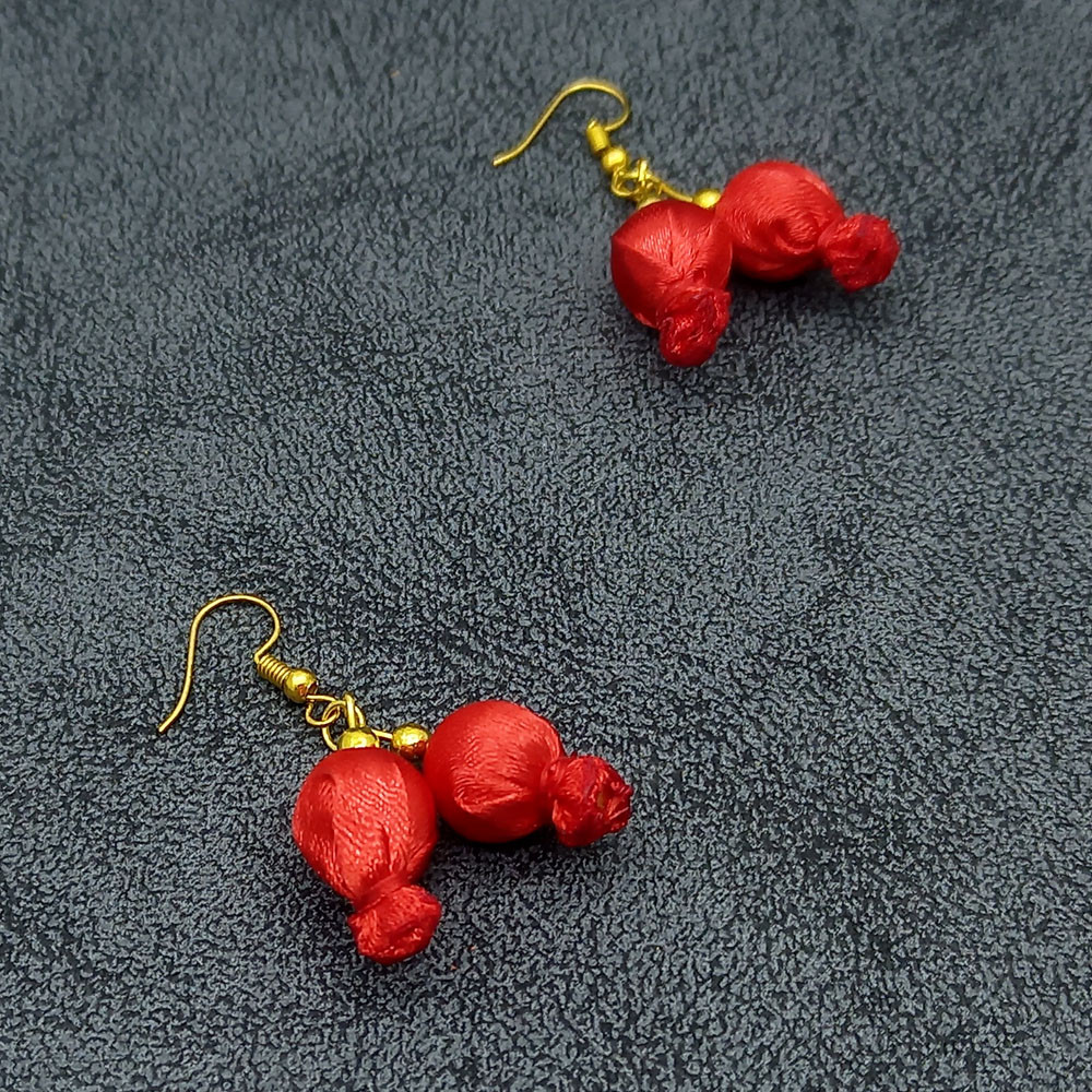 گوشواره دخترانه مدل انار کد A200-655 گوشواره دخترانه مدل انار کد A200-655