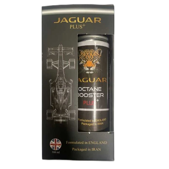 مکمل سوخت خودرو جگوار مدل پلاس حجم 300 میلی لیتر بسته 20 عددی