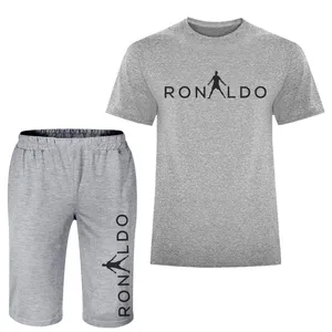 ست تی شرت و شلوارک مردانه مدل رونالدو A243