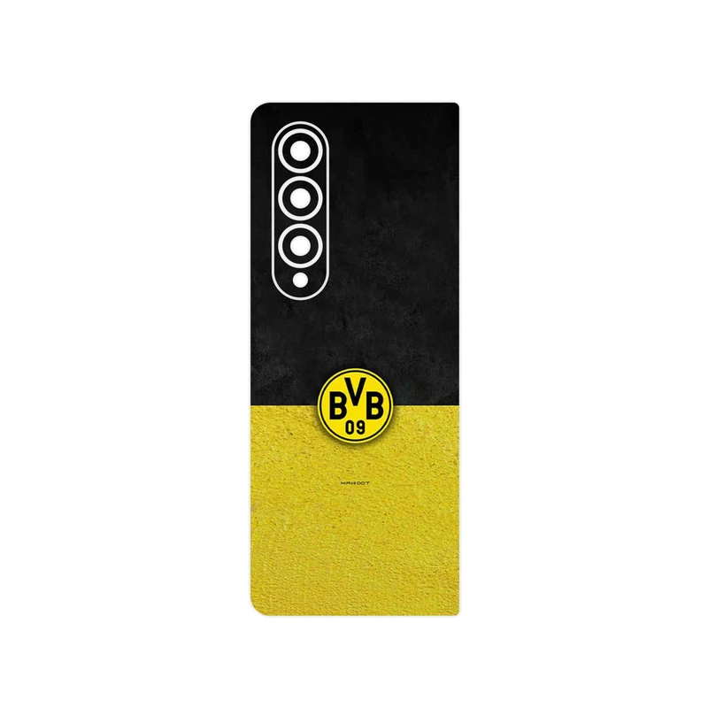 برچسب پوششی ماهوت مدل Borussia Dortmund FC مناسب برای گوشی موبایل سامسونگ Galaxy Z Fold4