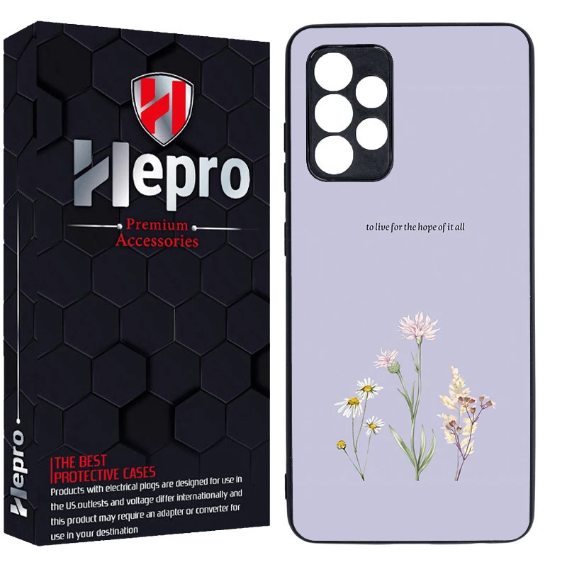 کاور هپرو طرح گل کد TPU-313 مناسب برای گوشی موبایل سامسونگ Galaxy A13 5G