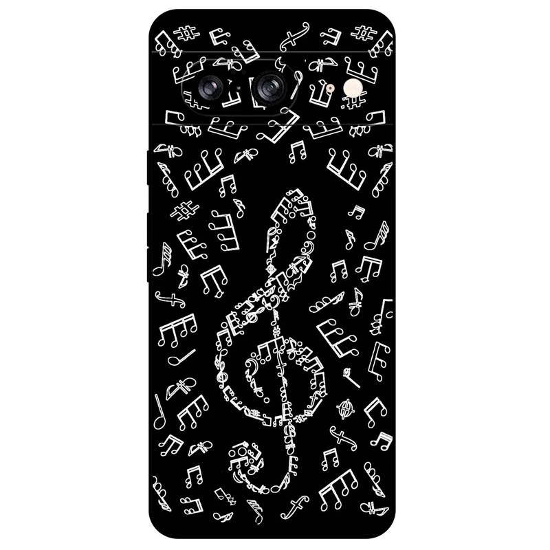 کاور مگافون طرح نوت موسیقی مدل 1370 مناسب برای گوشی موبایل گوگل Pixel 8   