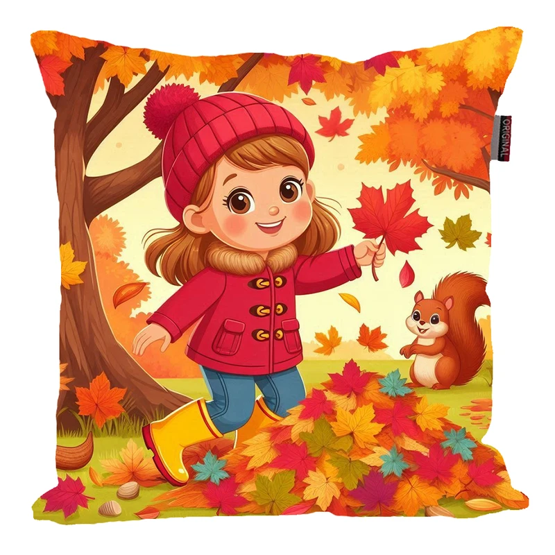 کوسن پاد آفرین مدل پاییز طرح کودکانه کد PK40218