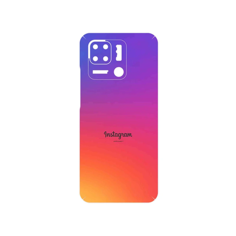 برچسب پوششی ماهوت مدل Instagram مناسب برای گوشی موبایل شیائومی Redmi 10 Power
