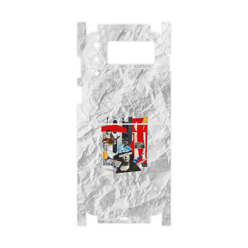 برچسب پوششی ماهوت مدل 2 Collage of Surrealism-FullSkin مناسب برای گوشی موبایل سامسونگ Galaxy Z Flip3 5G