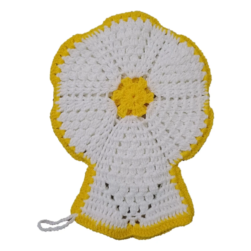 لیف حمام دستکشی طرح گل کد G01