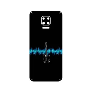 MAHOOT Electric Guitar Cover Sticker for Xiaomi Redmi Note 9S