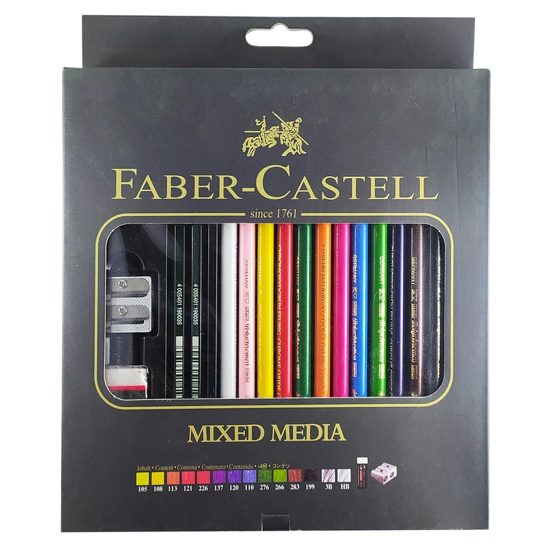 مداد رنگی 12 رنگ مدل Polychromos 