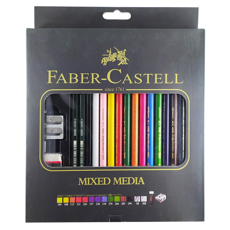 مداد رنگی 12 رنگ مدل Polychromos