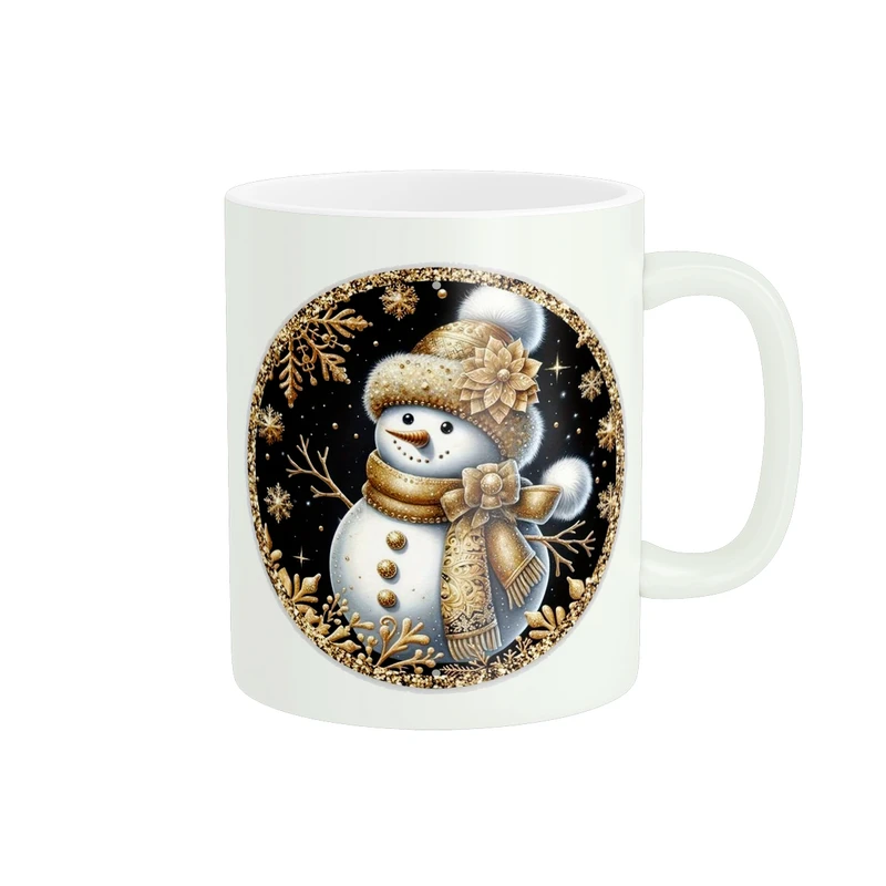 ماگ طرح آدم برفی کد M313