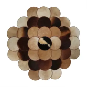 کلاژ فرش پوست و چرم کمالی مدل AD-00440