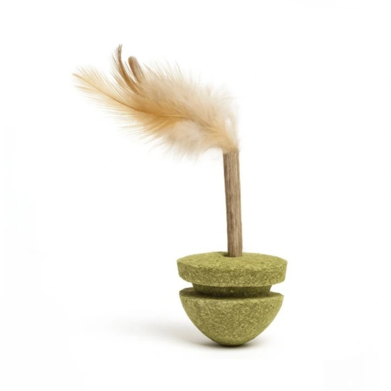 اسباب بازی گربه مدل فرفره کت نیپ دار 