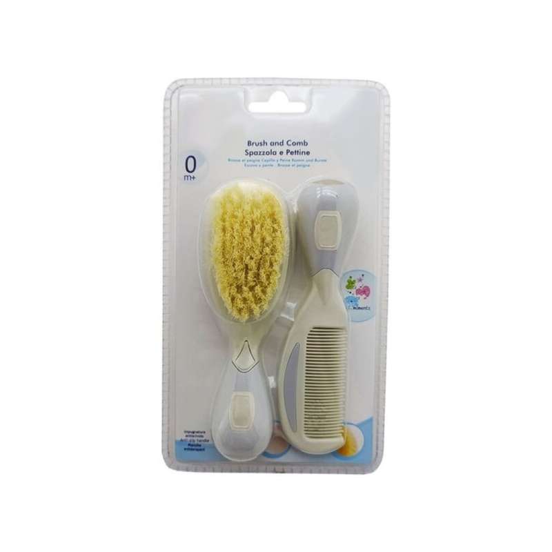 ست شانه و برس کودک مدل 010 بسته 2 عددی