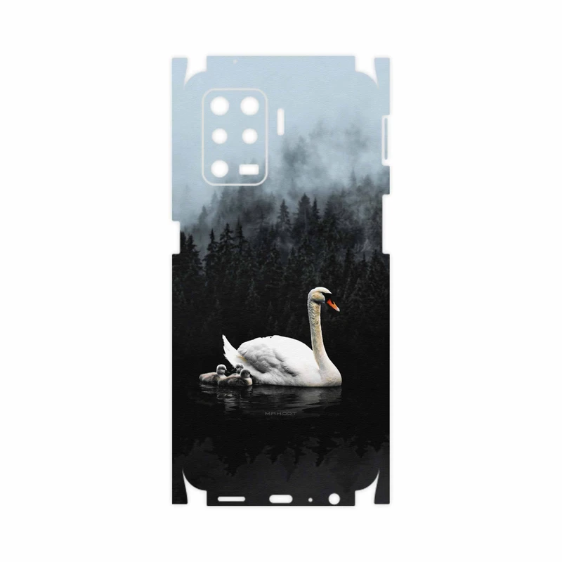 برچسب پوششی ماهوت مدل Swan-Lake-FullSkin مناسب برای گوشی موبایل اپو A94 4G