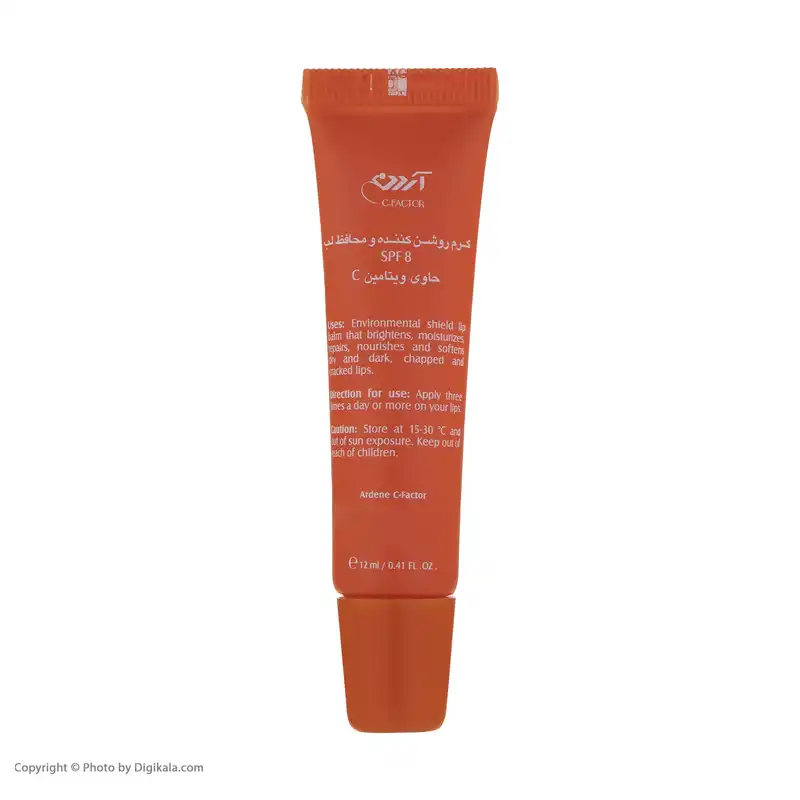 کرم روشن کننده و محافظ لب آردن سی فکتور مدل ویتامین C حجم 12 میلی لیتر
