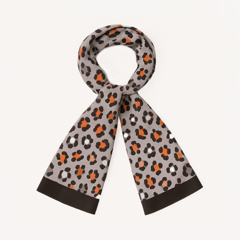 شال دخترانه مدل پلنگی