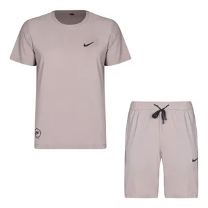 ست تی‌شرت و شلوارک ورزشی مردانه مدل 110