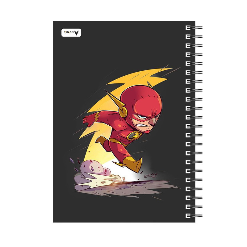 دفتر 120 برگ ویتادل طرح فلش مدل 7