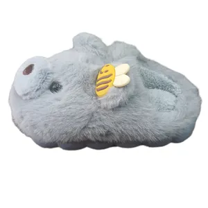 دمپایی حوله‌ای مدل خرسی پولیشی