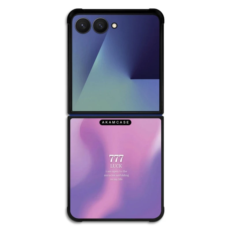  کاور آکام مدل AMC-WSGZFLIP7-LUCKY-12 مناسب برای گوشی موبایل سامسونگ Galaxy Z Flip 7 
