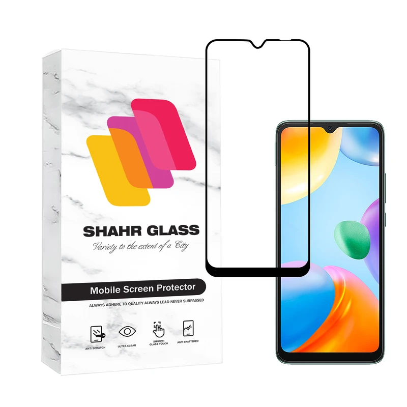 محافظ صفحه نمایش شهر گلس مدل CRMSNWSH مناسب برای گوشی موبایل شیائومی Redmi 10C / Poco C40