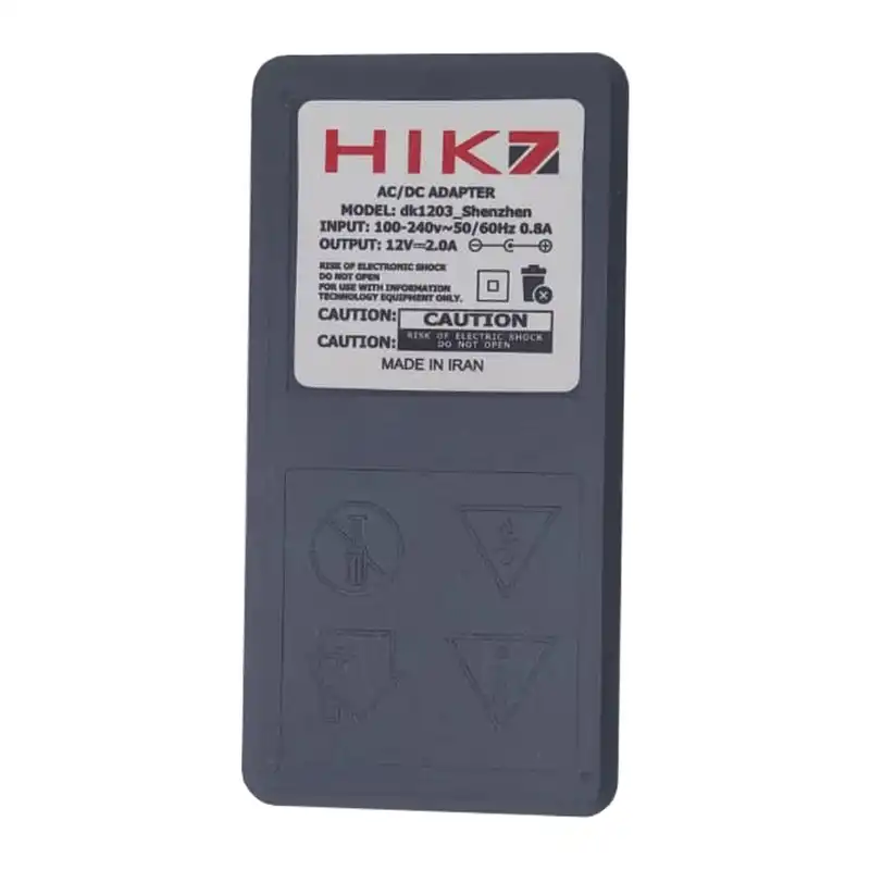 آداپتور 12 ولت 2 آمپر مدل Hik7