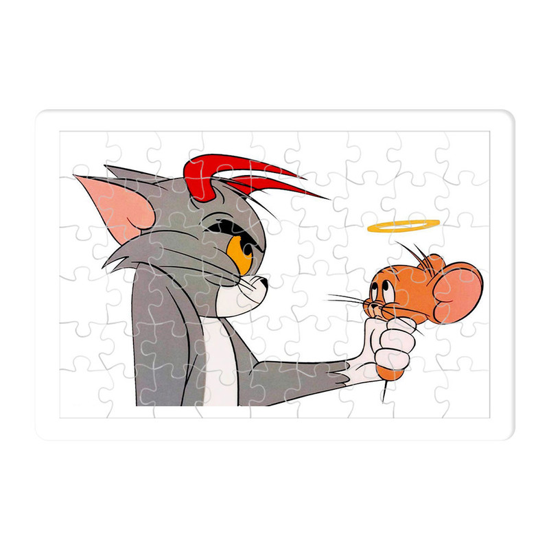 پازل 54 تکه طرح تام و جری مدل P0130