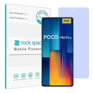 Rock Space Resistant model Anti Blue Screen Protector suitable for Xiaomi Poco M6 Pro mobile phone